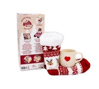 Rennes rouge - Bien dans mes chaussettes pour cocooner ! - Emilie Murmure - I2c - Coffret - Jeux livres objets