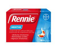 Rennie® Menthe Comprimé(S) À Croquer 48 pc(s)
