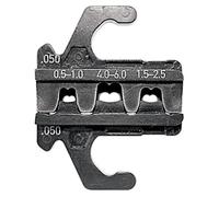 Rennsteig Werkzeuge 629 050 3 0 1 629 050 3 0 1 Matrice à sertir pour connecteurs Faston non-isolés Convient pour Largeur du connecteur 4,8/6,3 mm 0.5 à 6 mm²