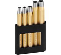 RENNSTEIG Set de chasse-rivets DIN 6434 5 pièces D. de rivet 2-6 mm