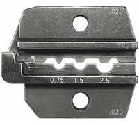 Rennsteig Werkzeuge 624 020 3 0 Matrice à sertir pour cosses non-isolées, pour connecteur non-isolé 0.25 à 2.5 mm² adapté pour marque (pinces) Rennsteig