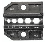 Rennsteig Werkzeuge 624 031 3 0 Matrice à sertir pour cosses non-isolées, pour connecteur non-isolé 1.5 à 10 mm² adapté pour