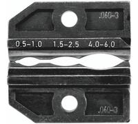 Rennsteig Werkzeuge 624 060-3 3 0 Matrice à sertir pour cosses non-isolées, pour connecteur non-isolé 0.5 à 6 mm² adapté pour marque (pinces) Rennsteig