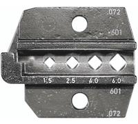 Rennsteig Werkzeuge 624 072 3 0 Matrice à sertir pour contacts tournés 1.5 à 6 mm² adapté pour marque (pinces) Rennsteig Werkzeuge PEW 12