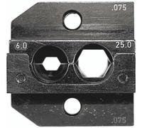 Rennsteig Werkzeuge 624 075 3 01 Matrice à sertir pour contacts tournés 16 à 25 mm² adapté pour marque (pinces) Rennsteig Werkzeuge PEW 12