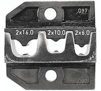 Rennsteig Werkzeuge 624 097 3 0 Matrice à sertir pour embouts de câble 6 à 16 mm² adapté pour marque (pinces) Rennsteig Werkzeuge PEW 12