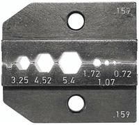 Rennsteig Werkzeuge 624 159 3 0 Matrice à sertir pour connecteur coaxial RG58, RG174, RG316, RG188 adapté pour marque (pinces) Rennsteig Werkzeuge PEW 12