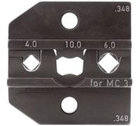 Rennsteig Werkzeuge 624 348 3 0 Matrice à sertir pour connecterus solaires Convient pour MC3 4 à 10 mm² adapté pour marque