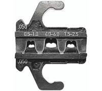 Rennsteig Werkzeuge 629 050 3 0 1 629 050 3 0 1 Matrice à sertir pour connecteurs Faston non-isolés Convient pour Largeur du connecteur 4,8/6,3 mm 0.5 à 6 mm²