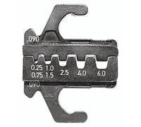 Rennsteig Werkzeuge 629 090 3 0 1 Matrice à sertir pour embouts de câble 0.25 à 6 mm² adapté pour marque (pinces) Rennsteig