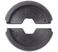 Rennsteig Werkzeuge 634 201 3 Matrice à sertir pour cosses tubulaires AL, pour raccord AL, pour cosses tubulaires CU, pour