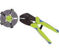 Rennsteig Werkzeuge Multicrimp 629 005 3 Set d'outils de sertissage 5 pièces pour connecteurs Faston non-isolés, pour connecteurs