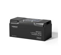 Renogy Batterie LiFePO4 200 Ah 12 V PRO Lithium avec auto-chauffage et Bluetooth, 5000+ cycles, parfaite pour installation solaire, ménage, bateau, moteur électrique, camping-car, camping