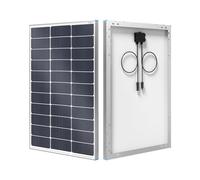Renogy Panneau solaire 16BB type N 100 W 12V, 25% haute efficacité, module PV chargeur pour batterie RV Marine Rooftop Farm et autres applications hors réseau, IP65