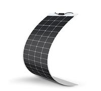 Renogy - Panneau solaire flexible monocristallin 200 W 12 V, cellule photovoltaïque en silicium pour utilisation hors réseau, compatible batteries 12 V, camping-cars