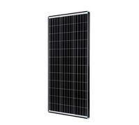 RENOGY Panneau solaire monocristallin 100 W 12 V (design mince) - Panneau solaire photovoltaïque - Idéal pour recharger les batteries 12 V - Pour camping-car, jardin, camping-car, bateau - Noir