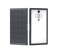 Renogy Panneau solaire ShadowFlux 200 W - Anti-ombre - Type N - Module PV - 200 W - 12 V - 25% - Haute efficacité - Pour camping-cars, maisons, balcons, bateaux, toits agricoles, batteries et hors