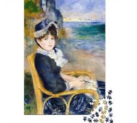 Renoir by The Seashore, Puzzle 1000 Pièces Adulte, 70x50cm/1000pcs