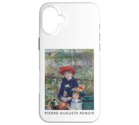 Renoir Deux Soeurs sur La Terrasse Fine Art Coque pour iPhone 16 Plus