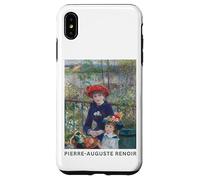Renoir Deux Soeurs sur La Terrasse Fine Art Coque pour iPhone XS Max