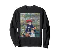 Renoir Deux Soeurs sur La Terrasse Fine Art Sweatshirt