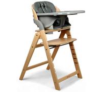 Chaise Haute Design Pliante En Bois Meridio Natural Graphit TU