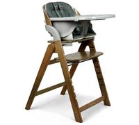 Chaise Haute Design Pliante En Bois Meridio Pecan Graphit TU