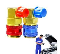 Renopfect Adaptateur Quick Coupler - Système de raccord rapide de climatisation - Composants de conversion polyvalents - Pièces de précision pour débutants et professionnels