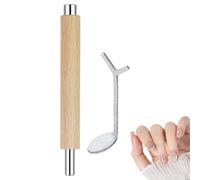 Renopfect Aimants à ongles - Aimant œil de chat en forme de cœur - Stylo magnétique à double tête - Aide à la conception des ongles pour les jours, voyage, manucure de mariée, atelier, vacances