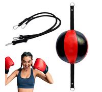 Renopfect Ballon de boxe à double extrémité, sac de vitesse d'évasion, sac de frappe de gym, sac de boxe à double extrémité, accessoire de gym robuste, équipement d'entraînement de boxe pour réaction