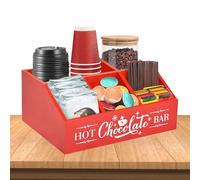 Renopfect Boîte à goûter de Noël - Boîte à friandises avec 5 compartiments et motif de Noël - 2024