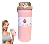 Renopfect Bouteille d'eau en acier inoxydable, gourde de voyage - Récipient isotherme anti-fuite pour les trajets sportifs, le fitness, l'extérieur, les voyages, la vie quotidienne, l'école, la