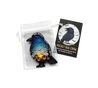 Renopfect Cartes à câliner d'Halloween - Carte d'inspiration portable - Souvenir réconfortant inspirant Dieu de la mort - Cadeau d'Halloween - Pour adultes, , adolescents, étudiants, diplômés
