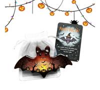 Renopfect Cartes de poche pour Halloween, cartes de motivation mignonnes pour les déplacements, l' dieu de la mort, souvenir inspirant pour les diplômés, équipes, incitations pour adultes