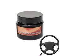 Renopfect Crème réparatrice pour cuir de voiture, conditionneur d'entretien automobile, pâte de réparation pour volant de voiture - Pour finitions intérieures, tableau de bord, console centrale et