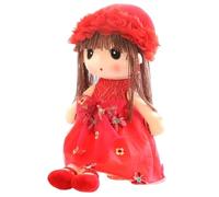 Renopfect en tissu pour bébé fille - Figurine douce et mignonne pour les tout-petits et les adolescents comme compagnon de sommeil - Chambre d'enfant à la maison - Cadeau d'anniversaire de Noël