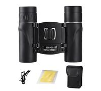 Renopfect Jumelles compactes pour adultes - 500 x 25 cm - Pour observation des oiseaux - Jumelles portables et pliables - Pour l'observation des oiseaux
