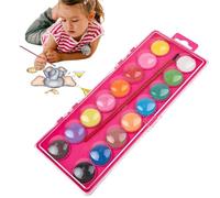 Renopfect Kit d'aquarelle pour , kit professionnel de peinture à l'aquarelle - Fournitures d'artiste pour le domaine préscolaire - Kit de peinture aquarelle avec pinceaux pour et