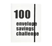 Renopfect Lot de 100 enveloppes pour économiser de l'argent, livre de défis économiques - 100 enveloppes pour économiser de l'argent, transformez vos finances - Jeu d'économies familiales amusant pour