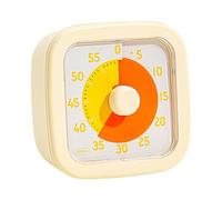 Renopfect Minuterie pour - Minuterie de classe de 60 minutes - Outil de gestion du temps portable et silencieux pour les devoirs - Sport - Salle de bain - Cours - Cuisine à la maison
