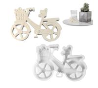Renopfect Moule à bonbons en forme de vélo, moule en silicone pour vélo, mini vélo, moules en silicone 3D, moule à collier, moules à pâtisserie réutilisables et créatifs, fabrication de bijoux