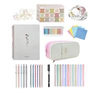 Renopfect Onglets pour bible femme - Cils pour chapitres de la Bible | Surligneurs, notes adhésives, stylos et décalcomanies esthétiques pour noter, enseignement, prière, étude, prise de vue