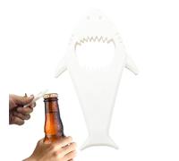Renopfect Ouvre-boîte à bière - Outil manuel pour ouvrir les bouchons de bouteille - Gadget domestique avec motif requin pour adolescents, adultes, personnes âgées, pique-niques, camping