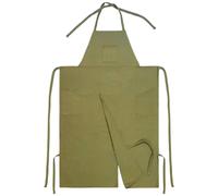 Renopfect Tablier à coupe divisée - Tablier complet - Tablier multifonction avec jambe divisée et 3 poches pour sculpture, céramique, poterie, peinture, cuisine, jardinage