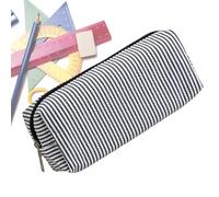 Renopfect Trousse à Crayons | Trousse Mignonne de Grande capacité Trousse à Crayons, Organisateur avec Fermeture éclair pour Bureau, Bureau, Cours, Dessin, préscolaire, Cours d'art pour, Noir