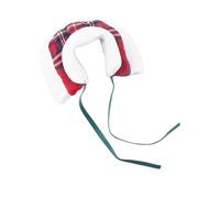 Renopfect Vêtements de lapin - Fournitures chaudes de Noël pour animaux de compagnie - Vêtements de vacances rayés pour petits animaux - Pour écureuil chinchilla sucrier lapin chat bébé hiver voyage