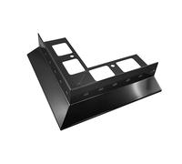 Renoplast® Angle en Aluminium 90° Pour Profilé D'égout D25 Graphite | Finition de Balcons | Sols Ventilés Rehaussés | Systèmes D'évacuation D'eau Profilé D'angle | Protection Anticorrosion Profilés