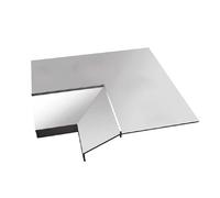 Renoplast® Angle Intérieur Aluminium 90° Pour Profilé D'égout K10 Gris | Finition de Terrasses et Balcons | Sols en Résine | Systèmes D'évacuation D'eau Profilé Angulaire | Revêtement par Poudre