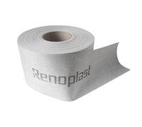 Renoplast® Bande de renforcement PL3| 1 par mètre largeur 120mm| Bride de fermeture| Feuille de blocage pour l'étanchéité du bâtiment Etanchéité Bande isolante Protection de façade| Planchers ventilés