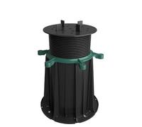 Renoplast® RENOPAD PRO Console de terrasse Support de terrasse, taille 173-300 mm, plot réglable en hauteur Dalles de terrasse Support de terrasse réglable Sous-construction Plot Construction